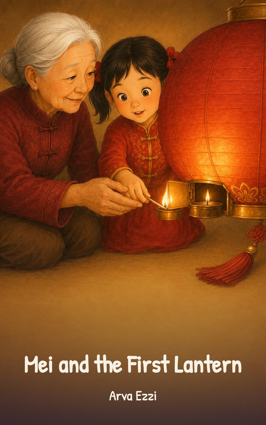 غلاف كتاب Mei and the First Lantern