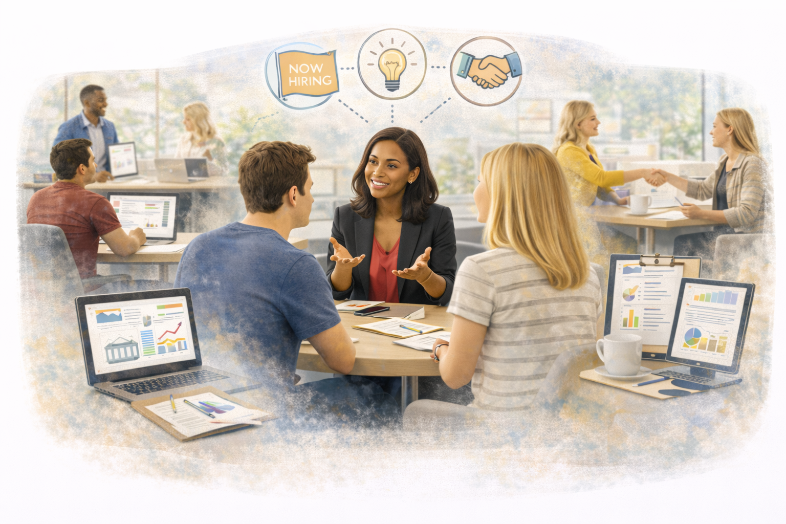 Employer brand illustration